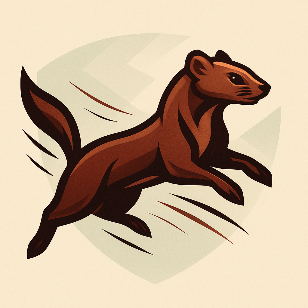 Soaring Mahogany Weasel badge